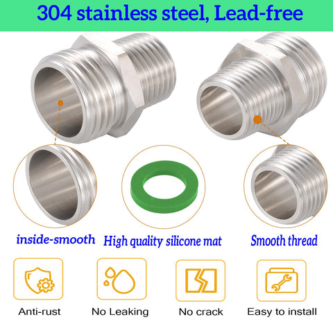 SNUTUYA easy-install threaded connection reduces leaks during setup.