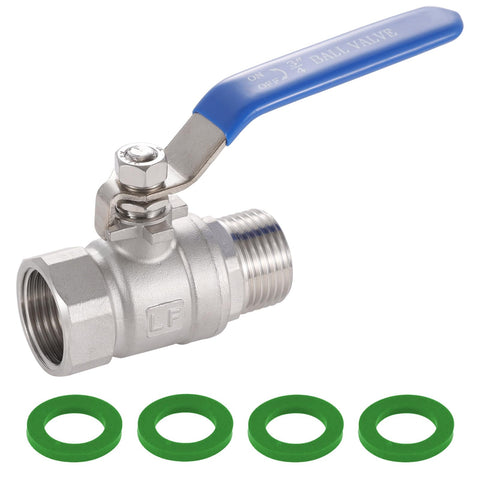 SNUTUYA full-flow garden hose valve with oversized bore for high-volume use