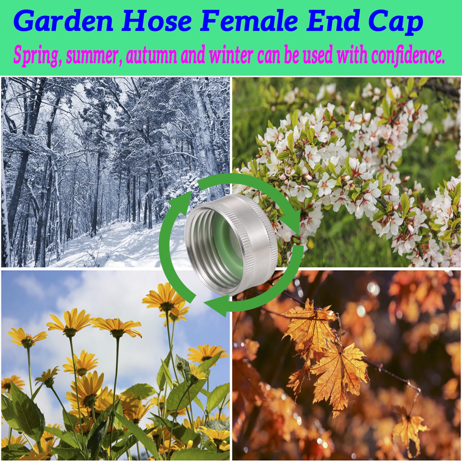 SNUTUYA heavy-duty stainless end cap highlights wear resistance.