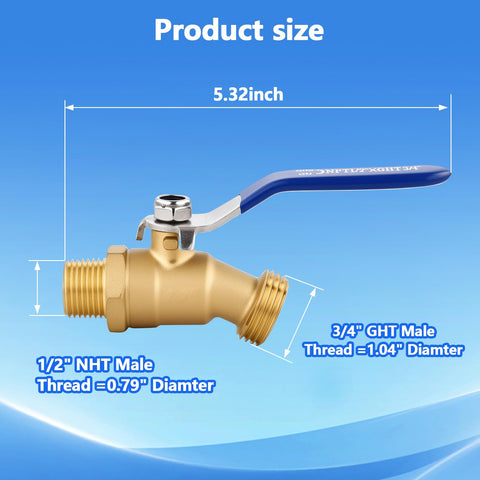 SNUTUYA lead-free brass keeps water safe and plumbing reliable.