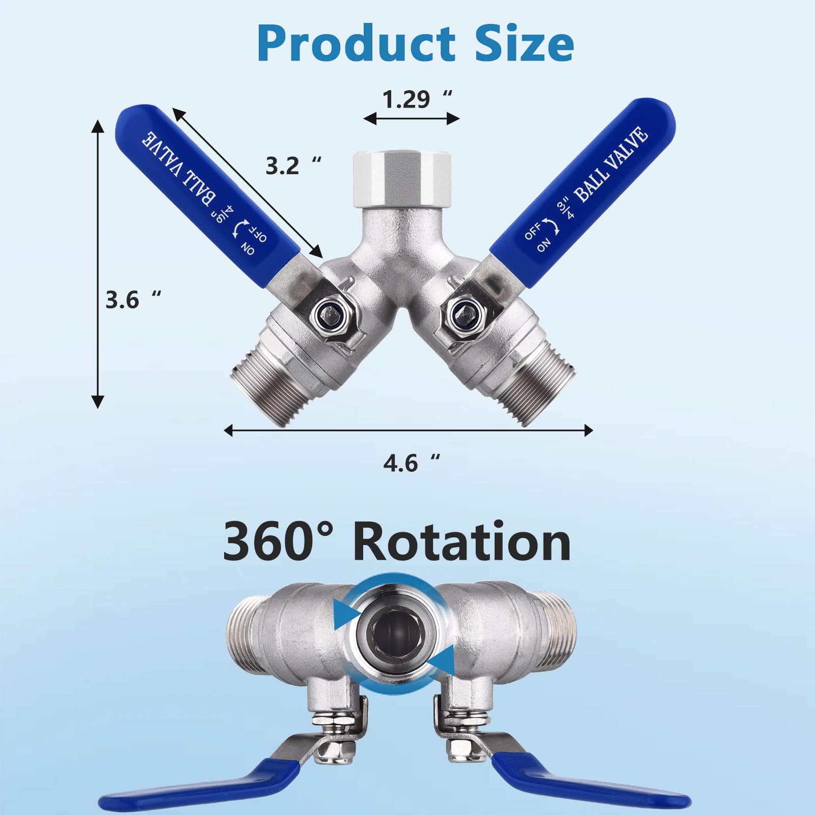 SNUTUYA durable outdoor faucet attachment withstands high pressures.