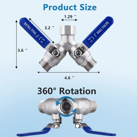 SNUTUYA durable outdoor faucet attachment withstands high pressures.