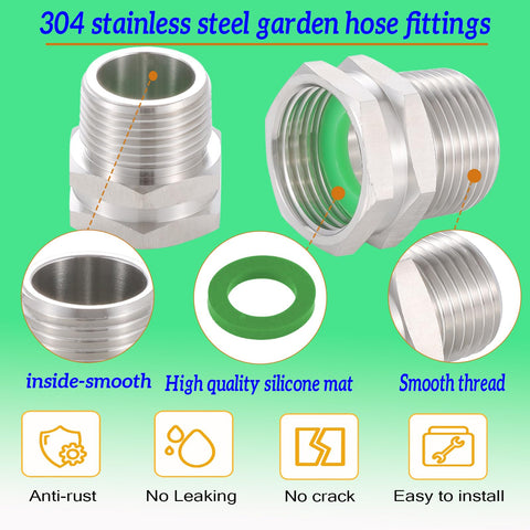SNUTUYA packaged set with washers and thread tape for leak-free installs.