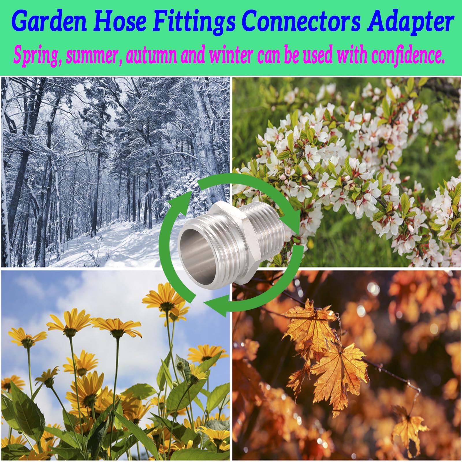 SNUTUYA two-pack ready to connect multiple hoses quickly