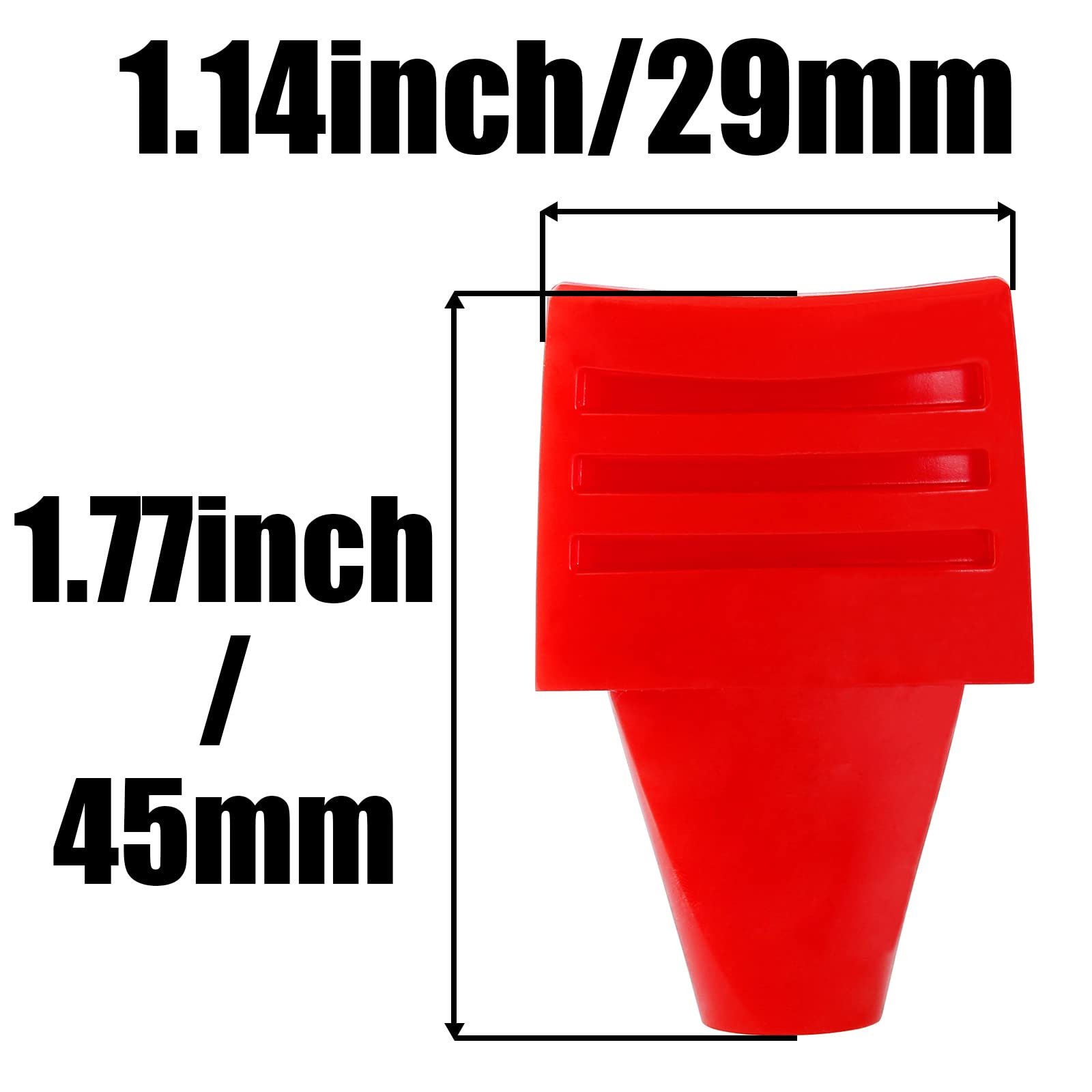 SOAJEE throttle knob kit red packaging for convenient ordering.