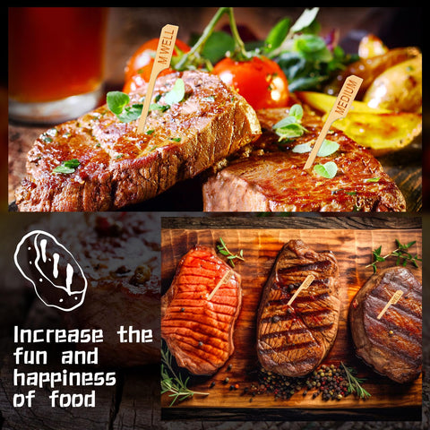 Soaoo versatile skewers substitute toothpicks while adding a touch of ambiance to gatherings.