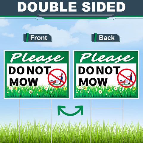 Soaoo weatherproof yard sign enduring sun and rain for durable display.
