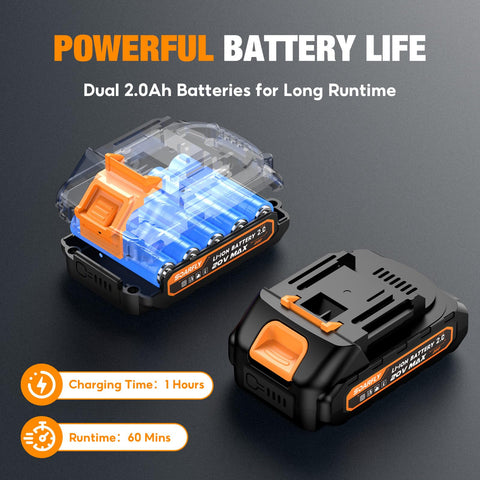 SOARFLY 360rpm pure copper motor delivers powerful tilling performance.