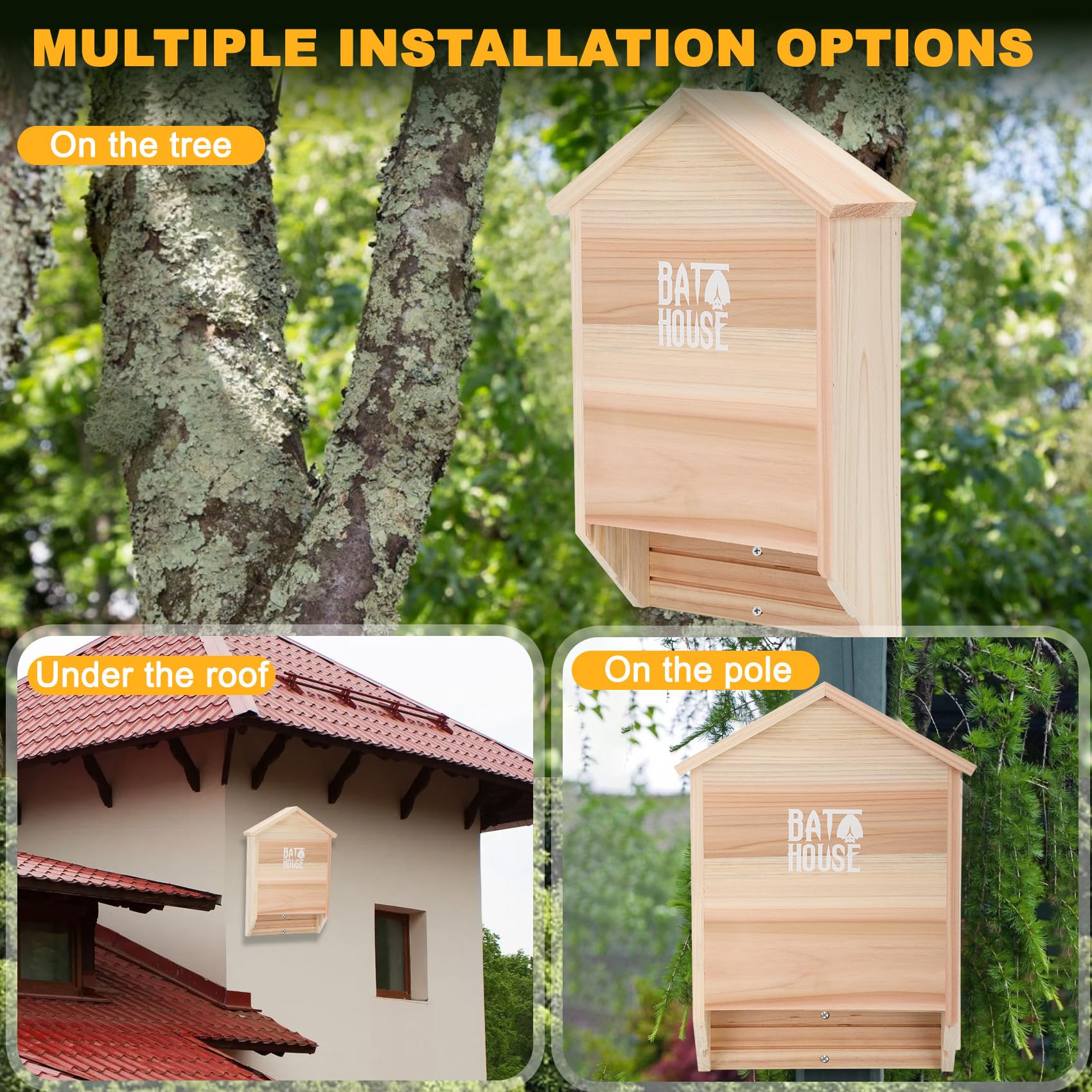 Sobalai easy-installation design with screws for quick setup.