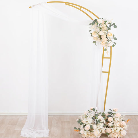 Socomi photography backdrop drape enhances candle-lit ceremony aesthetics