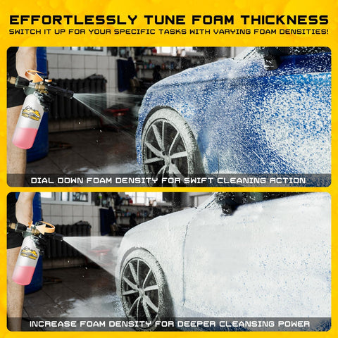 SOFIPE foam density adjustment tailors coverage for large surfaces