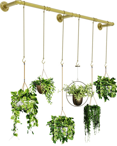 SOFITORG plant hanging rod 65inch displaying organized greenery