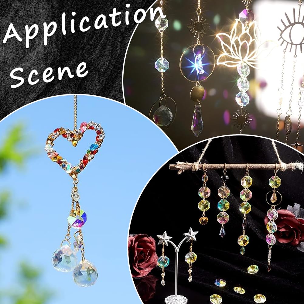SOFPLATE versatile beads for chandelier parts, sun catchers, and wedding decor.