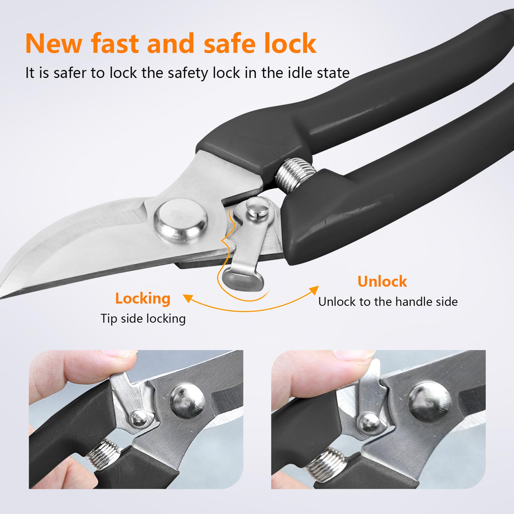 SoftSense stainless-steel blade delivers clean, precise cuts