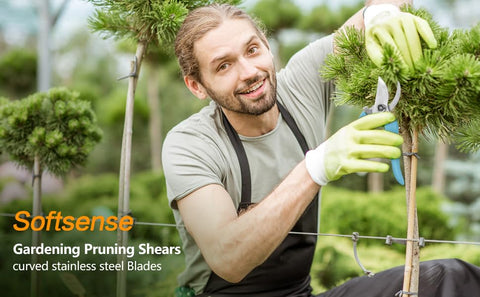 SoftSense storage-ready pruner keeps blade secure for next task