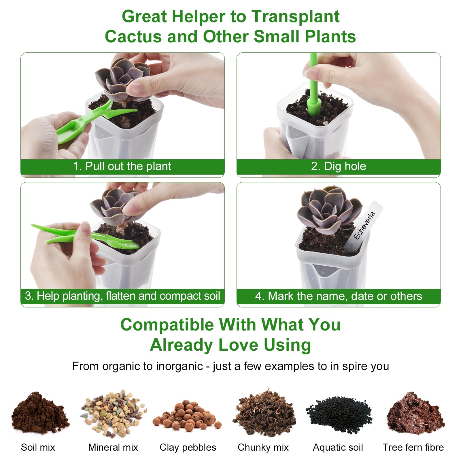 Softum side-fill design allows refilling without moving plants