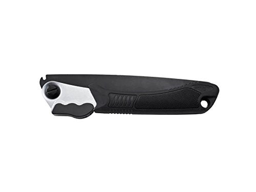 SOG Folding Saw shows soft TPR handle for a comfortable pruning grip.