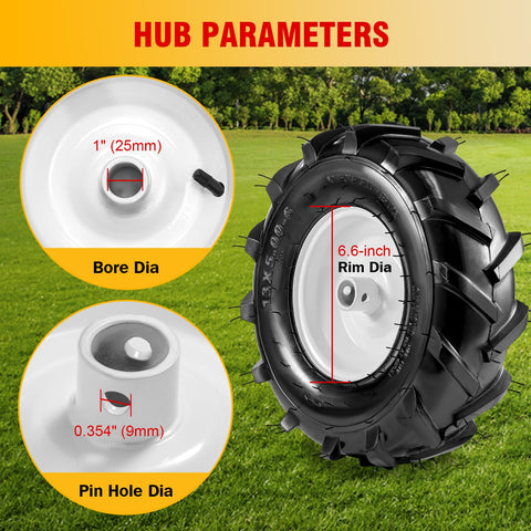 Soiiw hub pin holes on both sides enable flexible mounting.