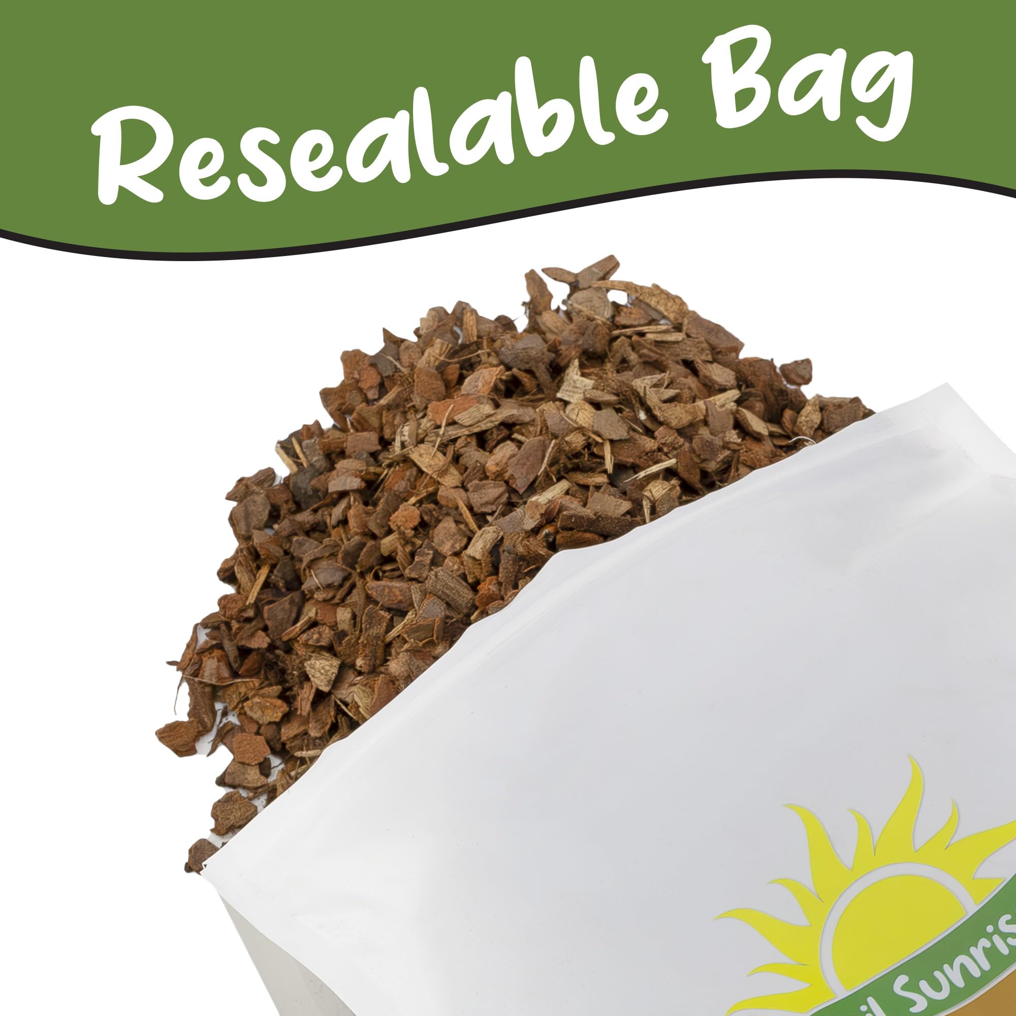 Soil Sunrise all-natural orchid mix no additives or artificial colors