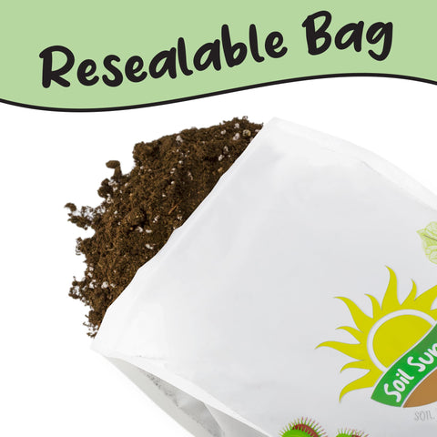 Soil Sunrise Propagation Mix brand label clearly visible on bag for trust.