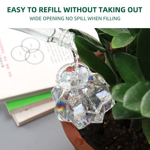Soilagua indoor outdoor use water system keeps plants evenly hydrated