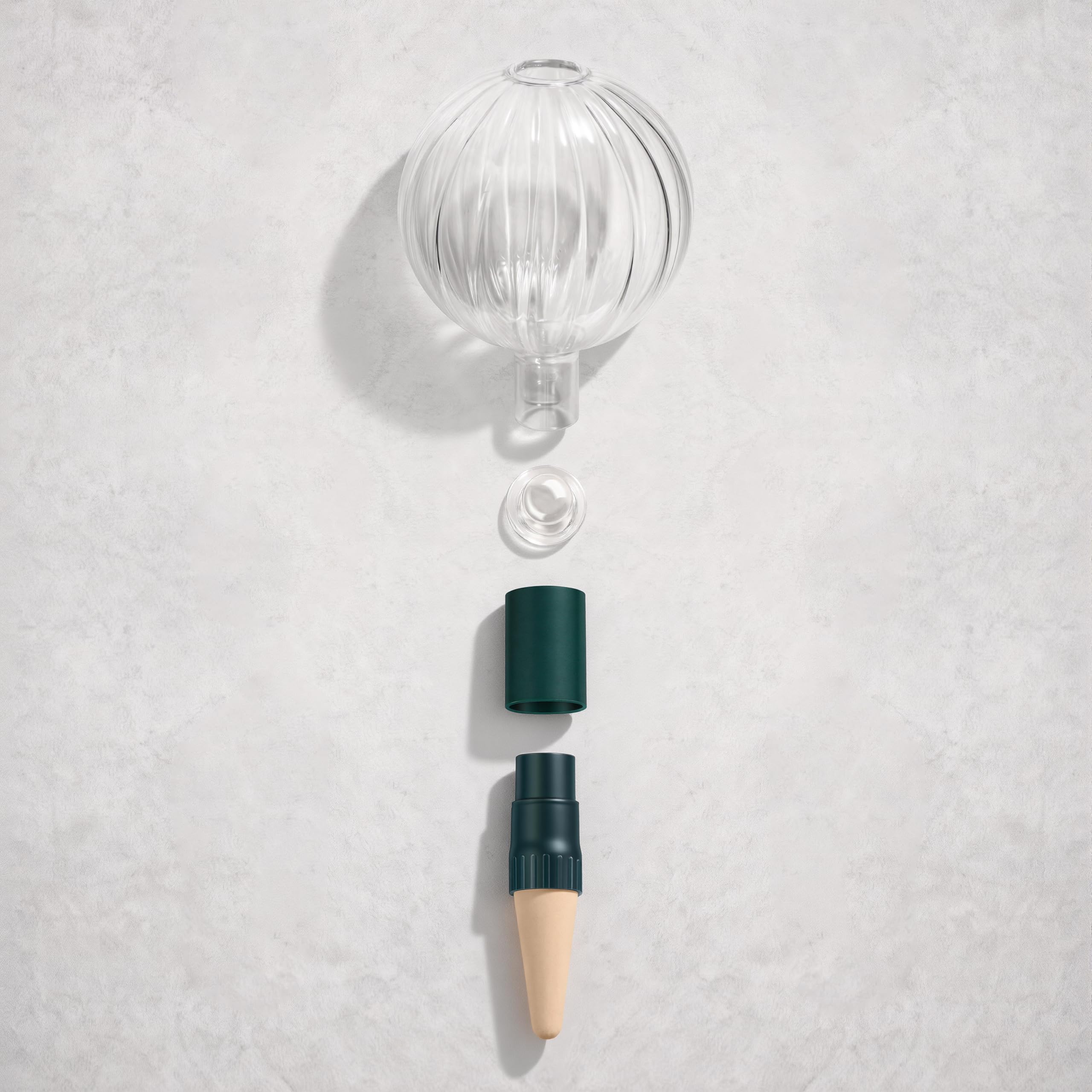 Soilagua terracotta spikes adapter delivers water directly to roots