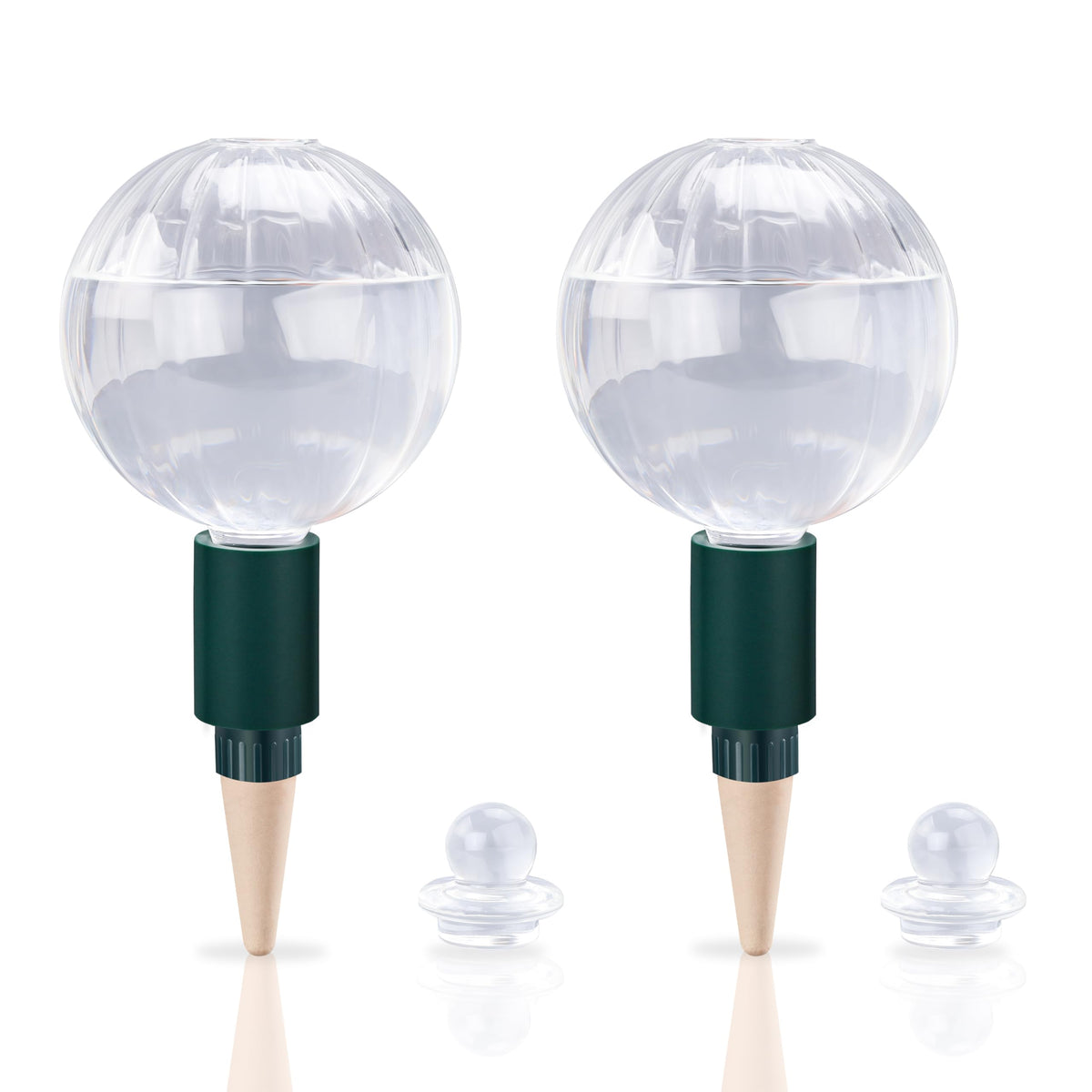 Soilagua top-fill globe for effortless plant hydration and easy refilling
