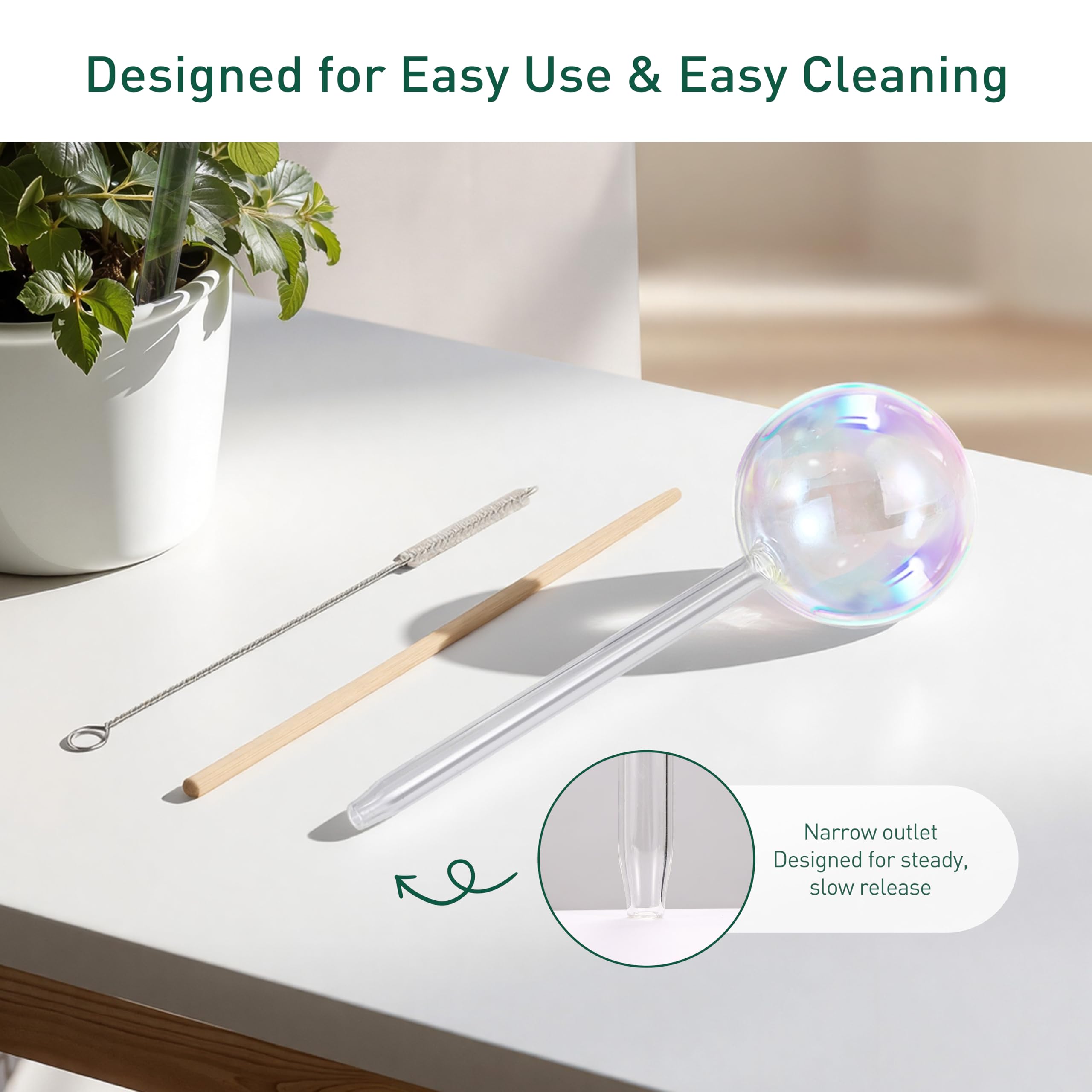 Soilagua vacation-friendly watering device keeps plants vibrant while away