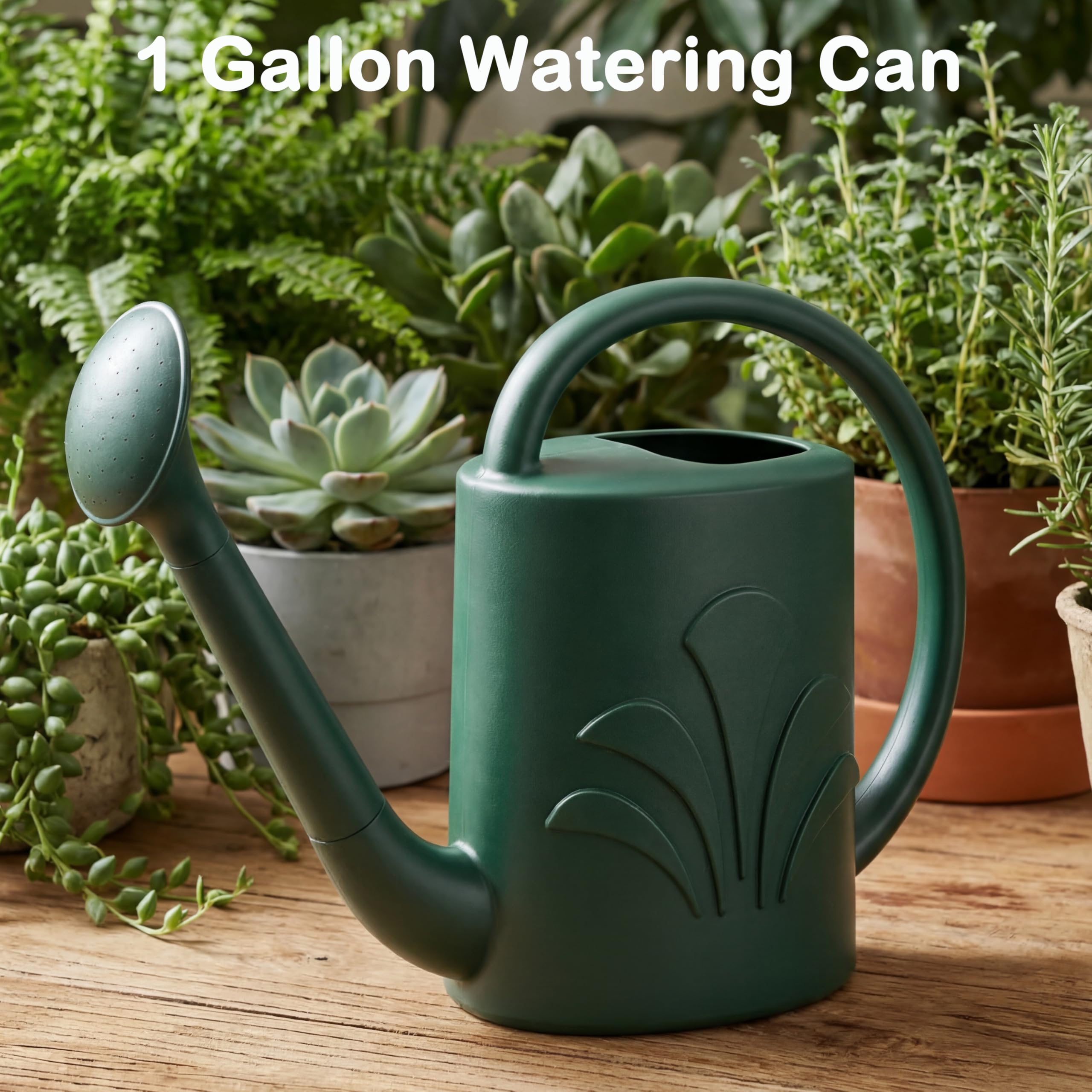 Soiwapot 1 gallon watering can with wide opening for easy refills