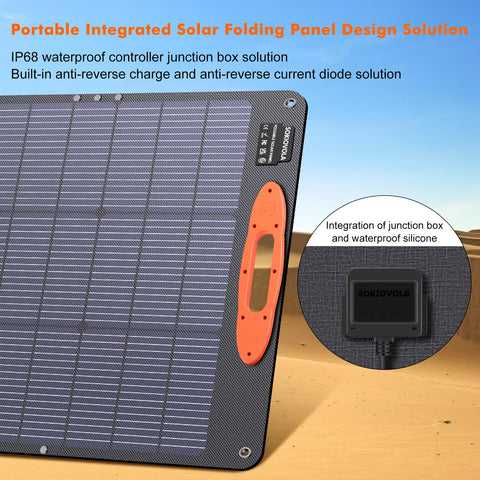 SOKIOVOLA 200W magnetic handle facilitates easy transport.
