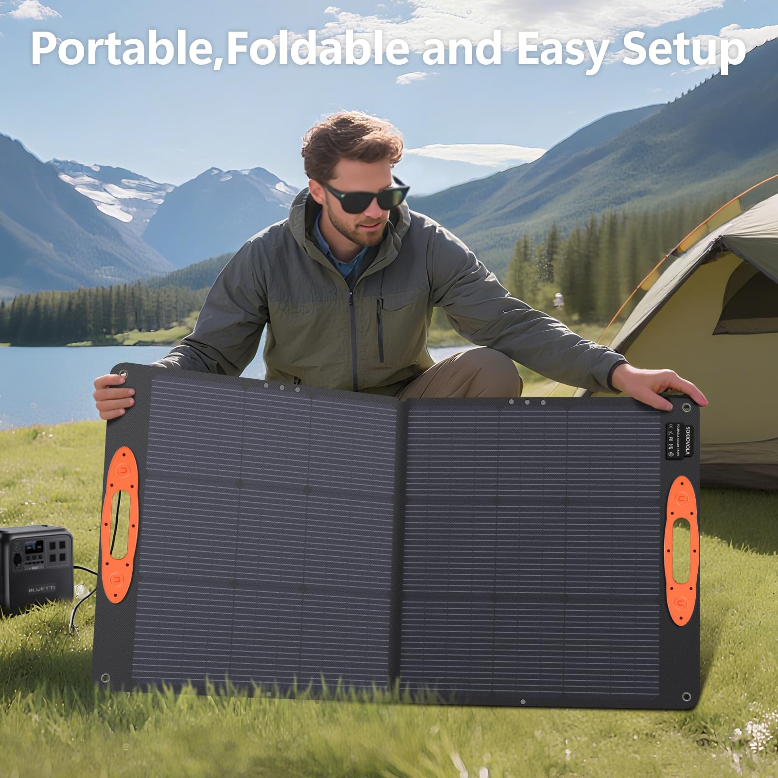 SOKIOVOLA N-Type 110W ETFE coating close-up highlights durability