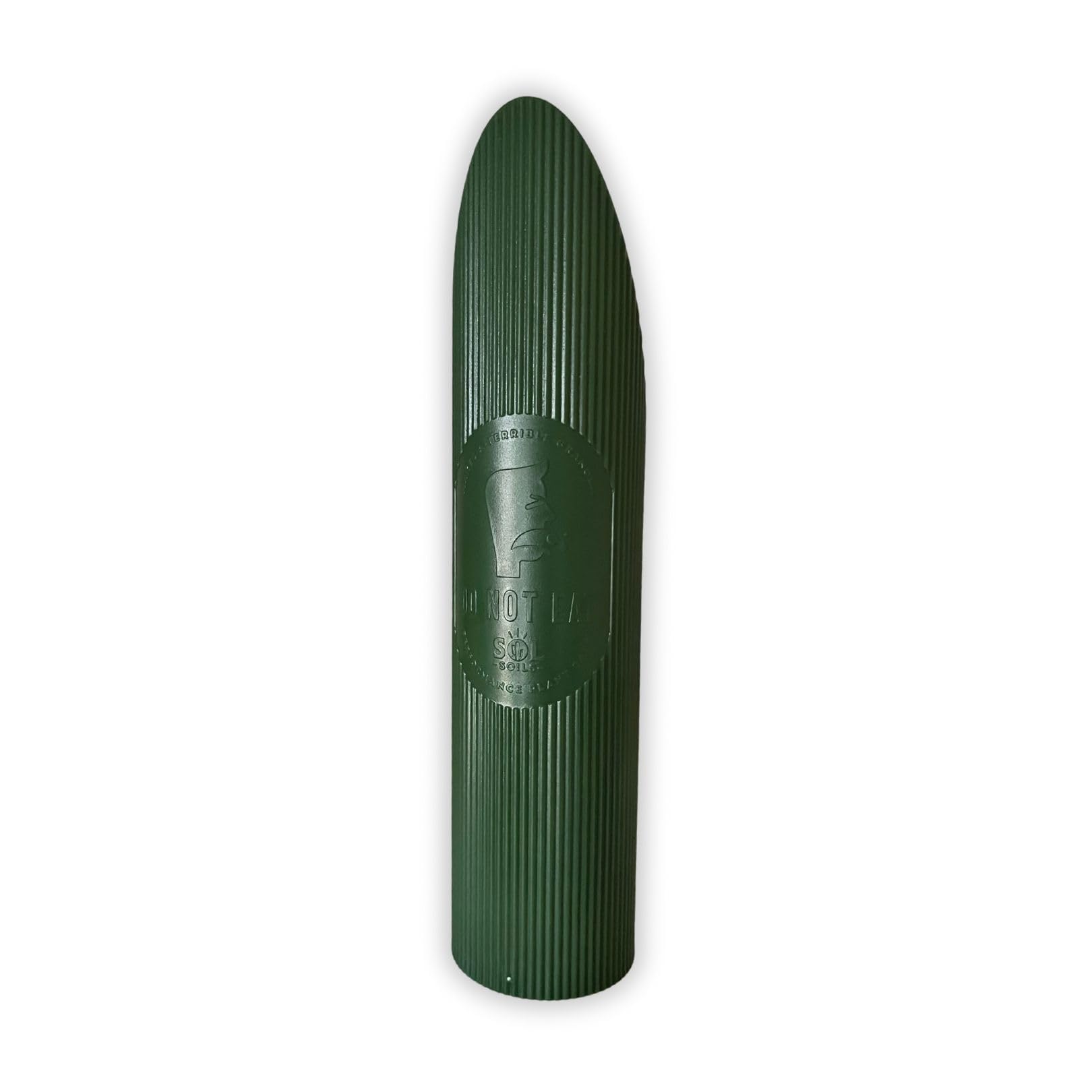 Sol Soils Granola Guy's scoop features a semi-pointed tip for controlled soil placement.