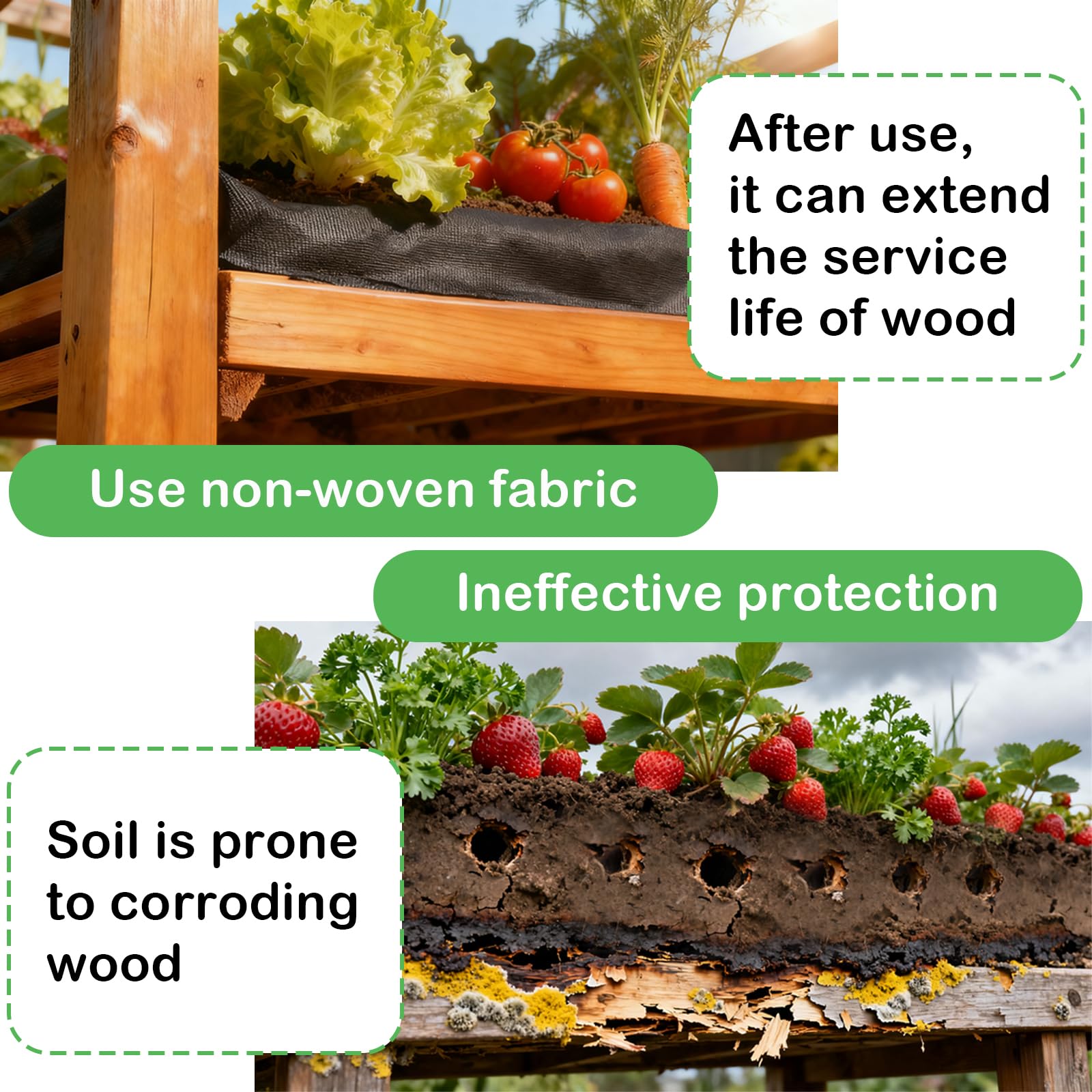 SolaceShine easy-installation liner simplifies setup on patios.