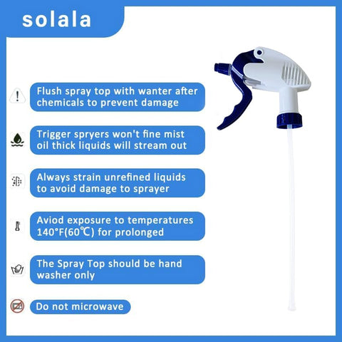 Solala adjustable-flow nozzle close-up for precise spraying