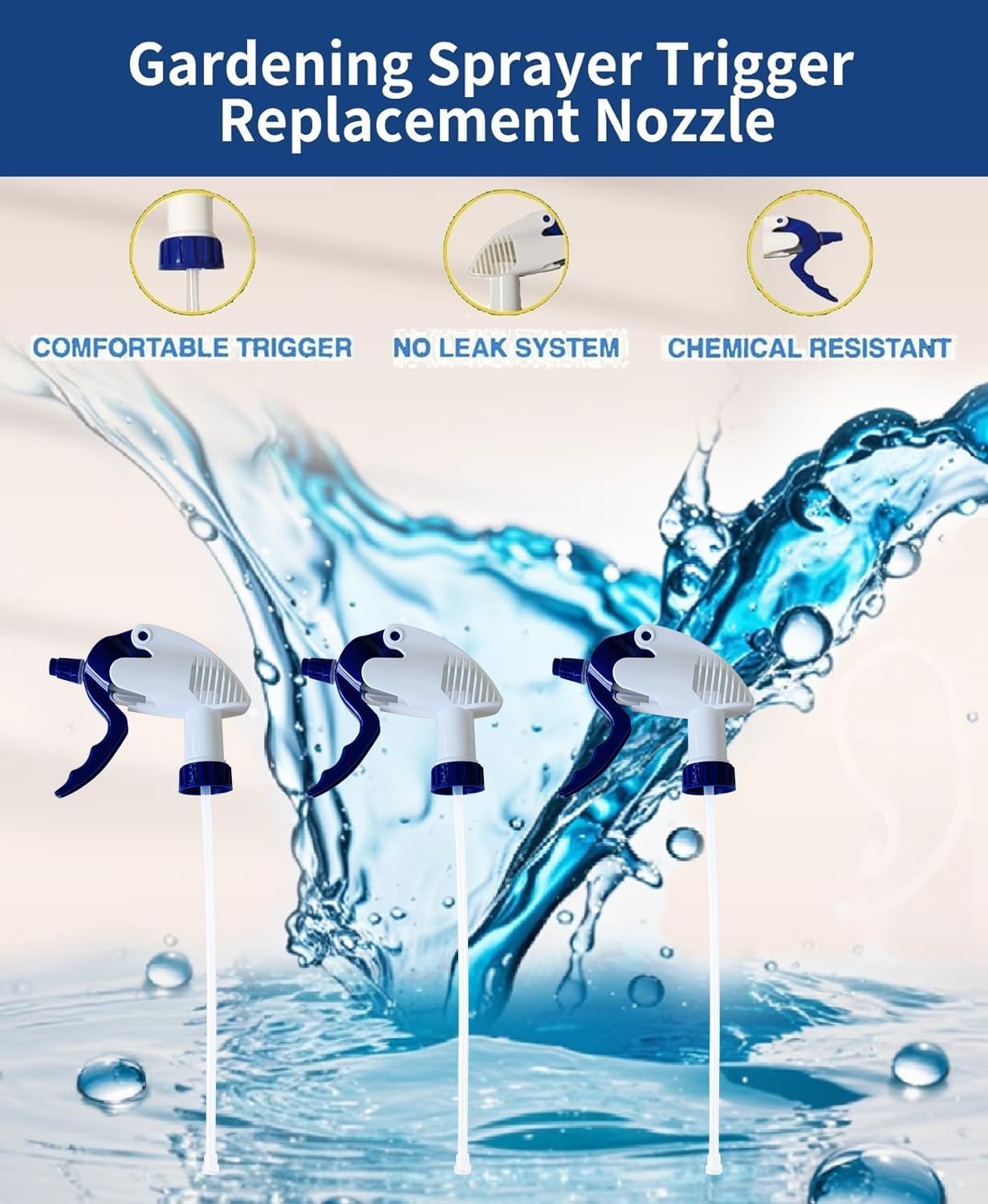 Solala durable PE material nozzle for long-lasting performance