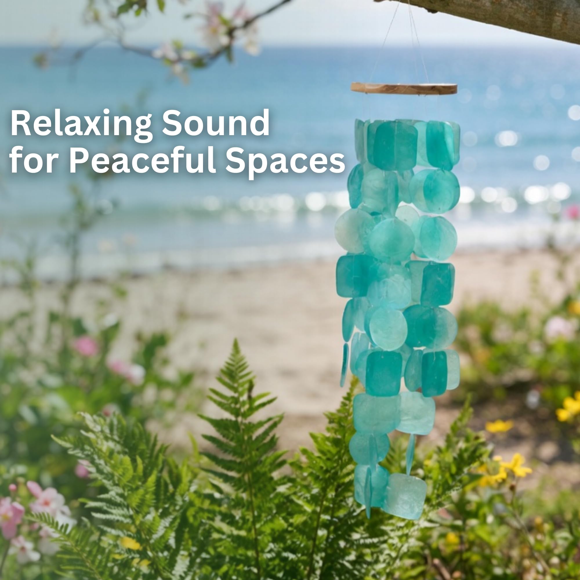 Solange & Frances durable outdoor wind chime designed to withstand weather