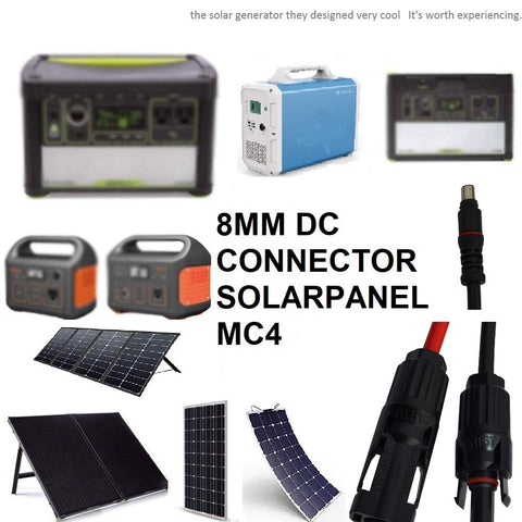 SolarEnz extension cable suitable for 1500W Explorer 1500 and 2000v2 setups.