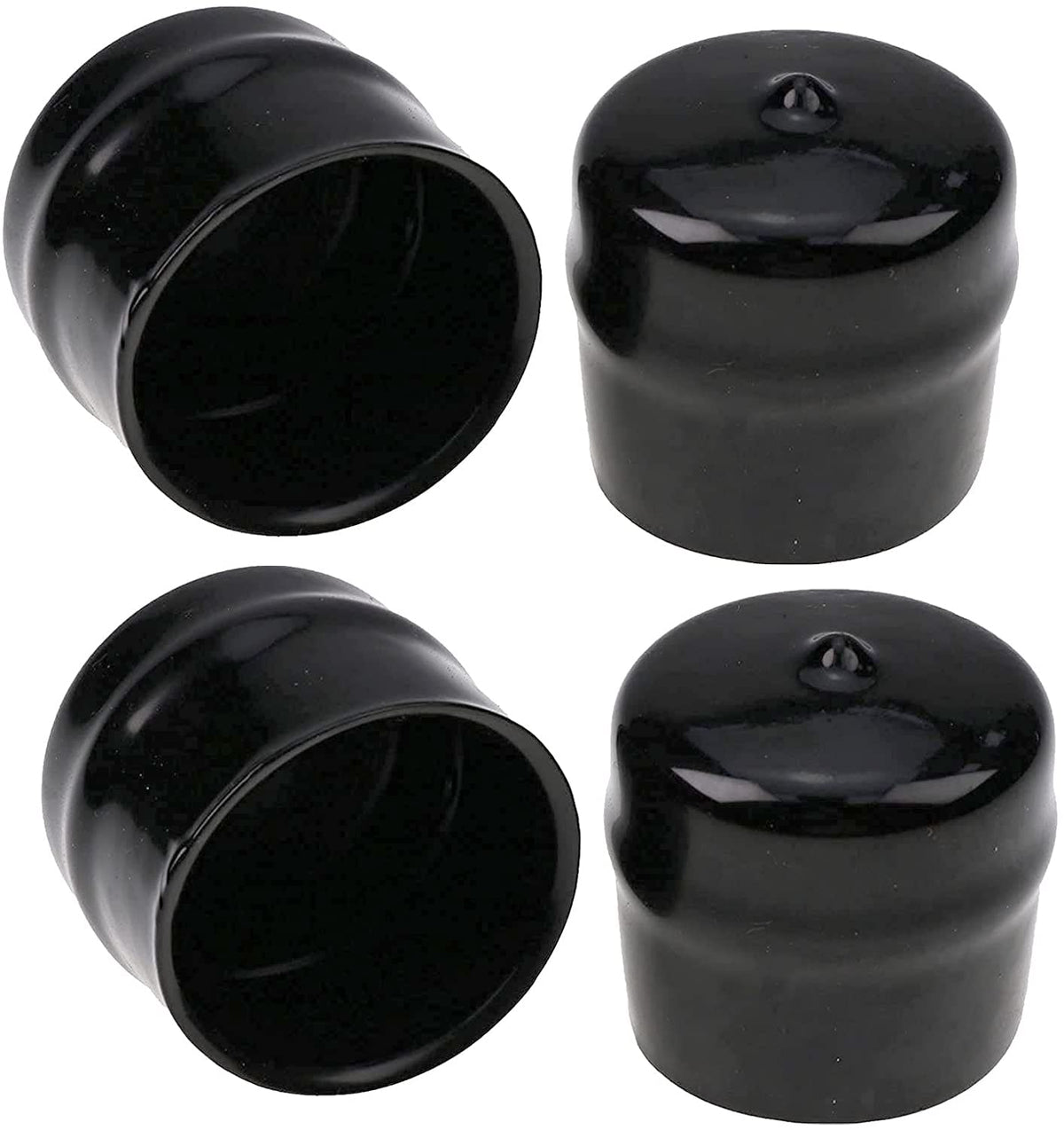 Solarhome set of four rubber wheel axle caps for easy mower replacement.