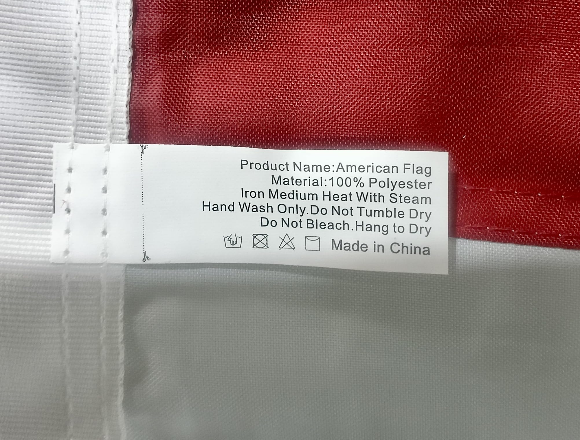 SolarStar flag color-fast polyester maintains vivid tones over time.