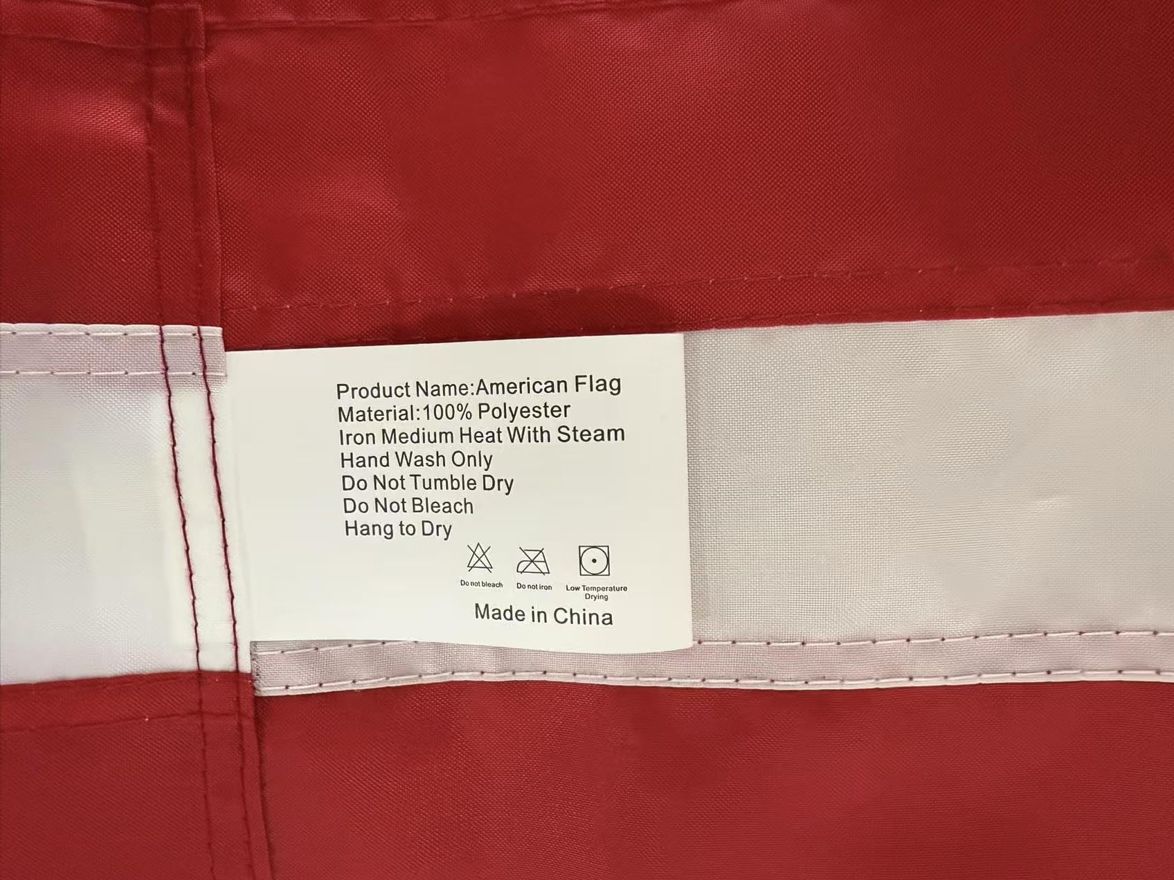SolarStar flag with pole sleeve; pole not included.