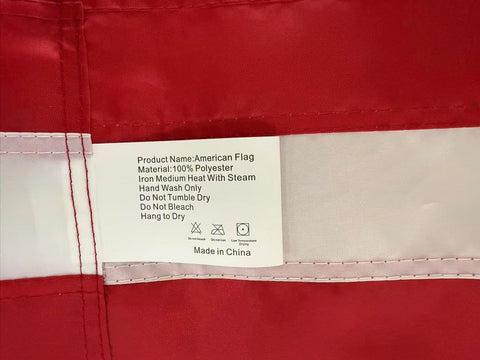 SolarStar flag with pole sleeve; pole not included.