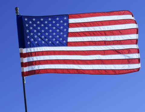 SolarStar flag suitable for outdoor or indoor display in varied settings.