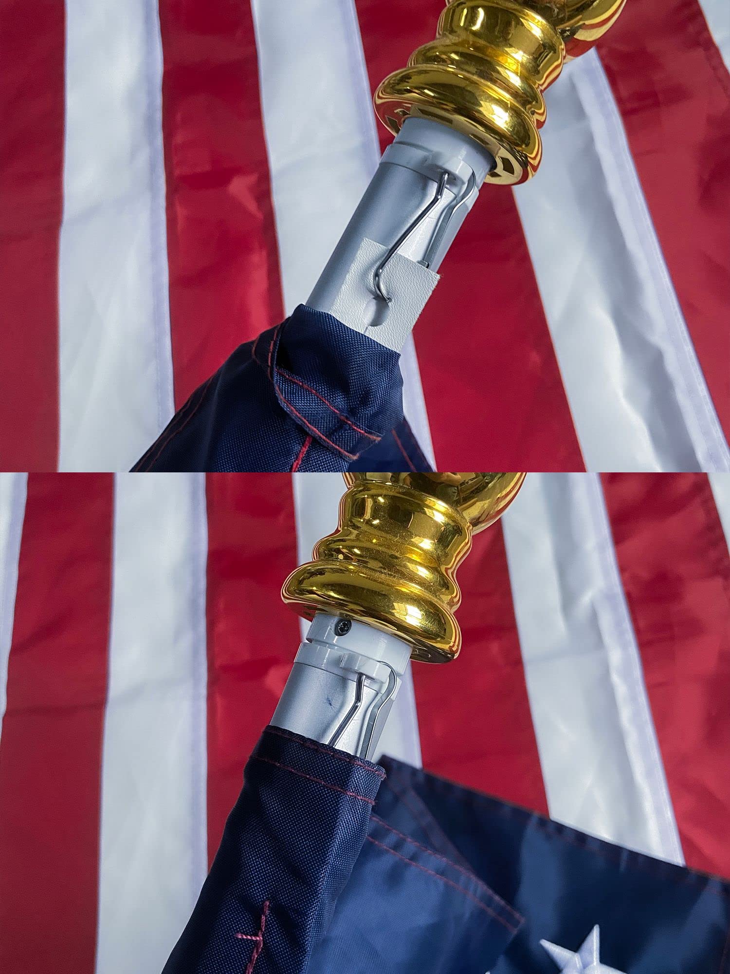 SolarStar UV-protected flag resists fading in sunlight.