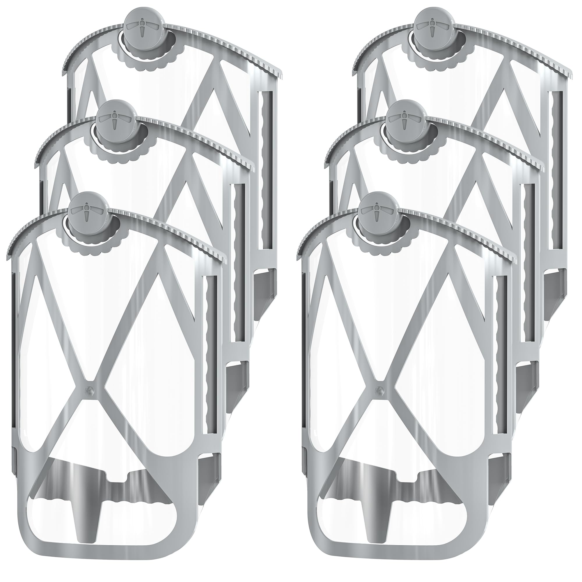 Solarush 6-pack refill cartridges front view showing easy replacement