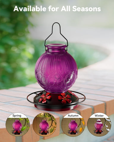SolawnGarden vintage spherical design enhances outdoor decor