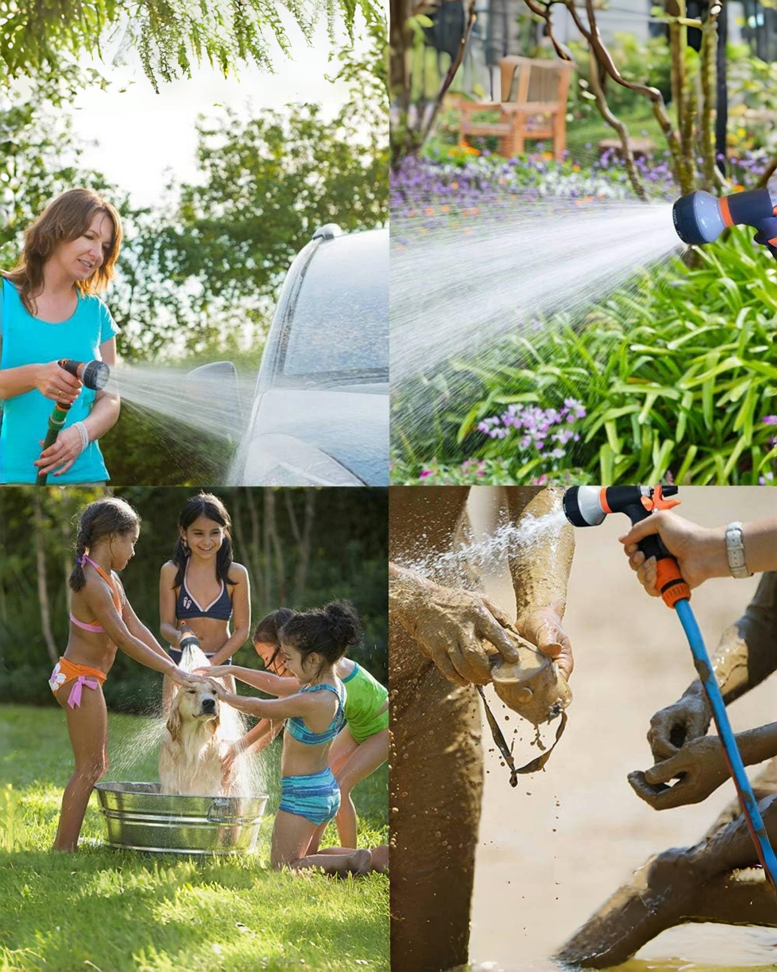 Solifo universal 3/4 inch hose fit for standard hoses.