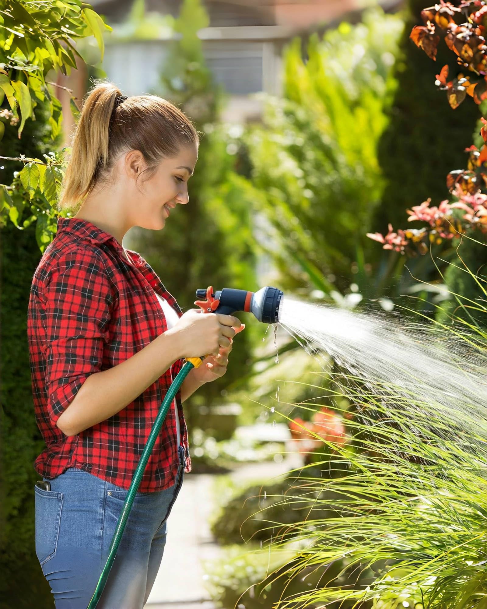 Solifo nozzle includes extra washers to prevent leaks.
