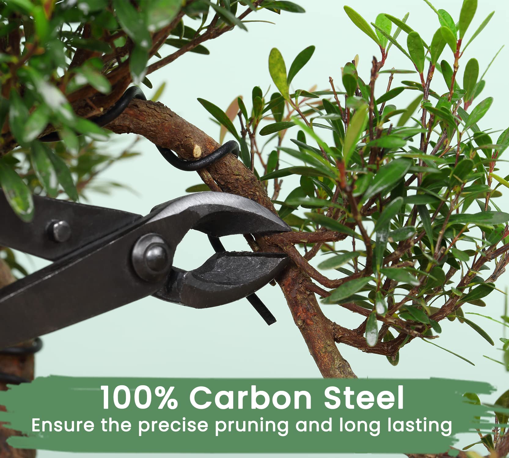 SOLIGT large butterfly shear delivers clean cuts for branch styling.