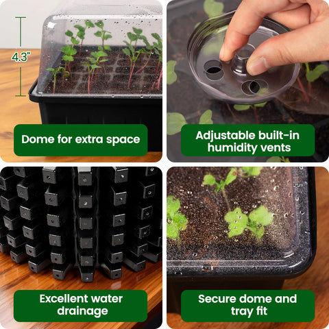 SOLIGT indoor seed-starting kit is an ideal gift for garden lovers.