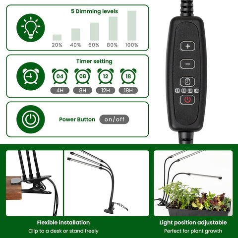 SOLIGT indoor seed starting kit shown ready for beginners and experienced gardeners.
